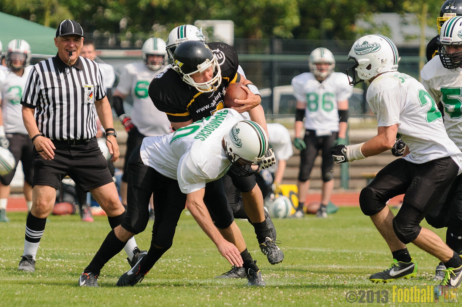 Düsseldorf Bulldozer vs. Mülheim Shamrocks - 14.07.2013 Düsseldorf Bulldozer vs. Mülheim Shamrocks (34:0) 