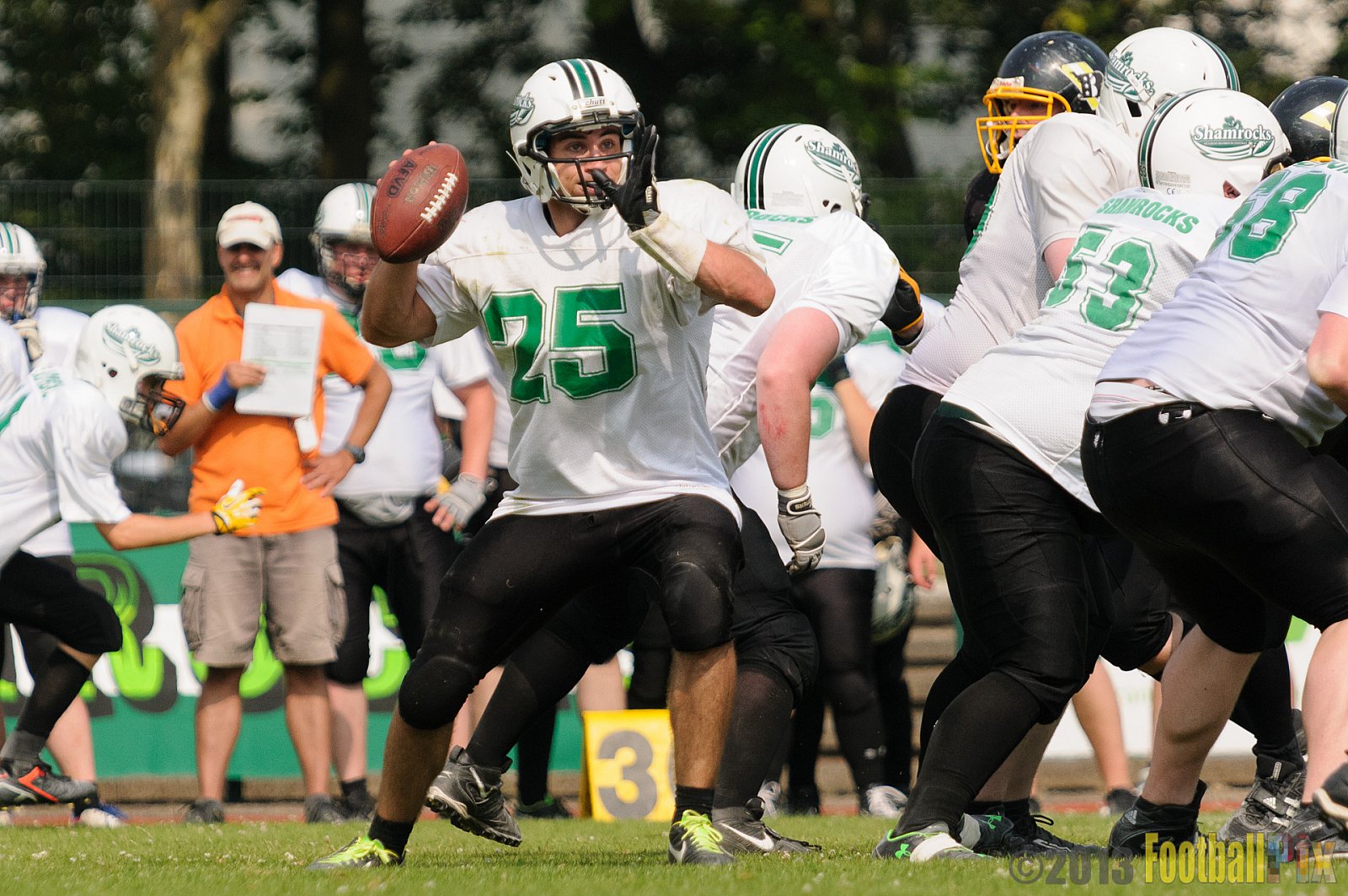 Düsseldorf Bulldozer vs. Mülheim Shamrocks - 14.07.2013 Düsseldorf Bulldozer vs. Mülheim Shamrocks (34:0) 