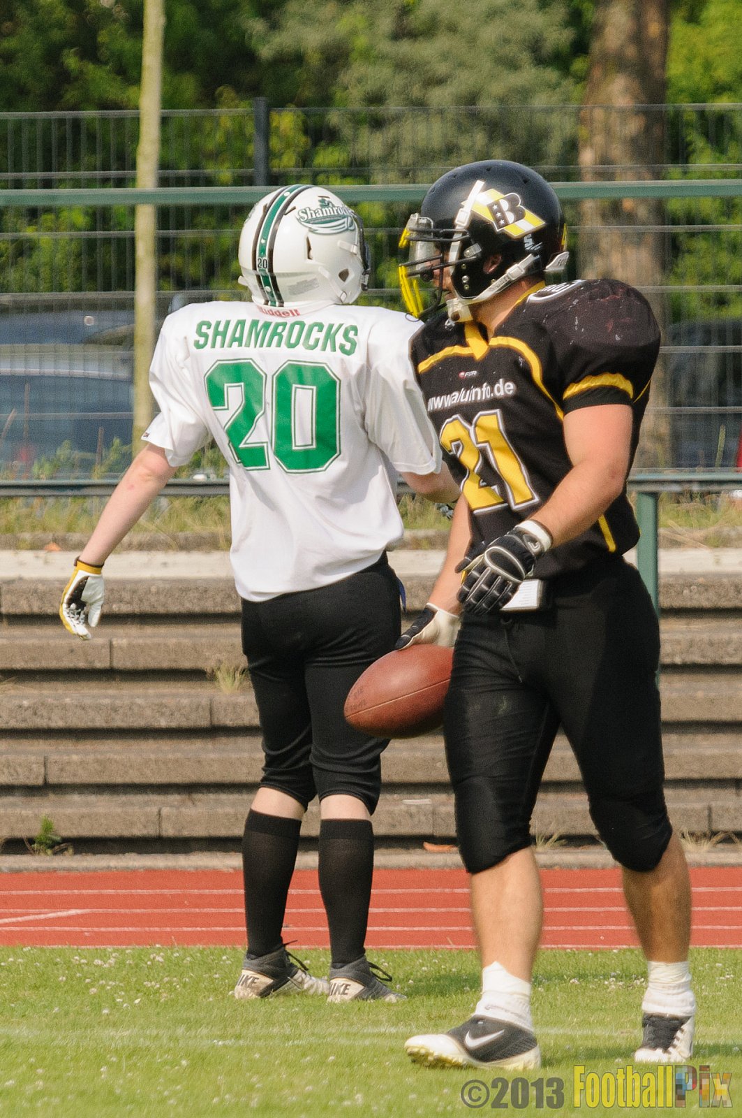 Düsseldorf Bulldozer vs. Mülheim Shamrocks - 14.07.2013 Düsseldorf Bulldozer vs. Mülheim Shamrocks (34:0) 