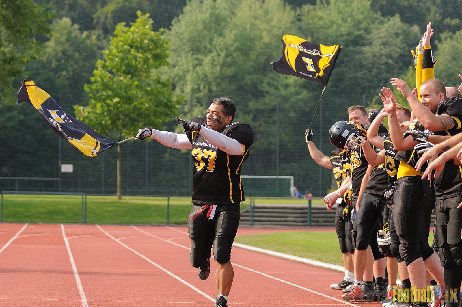 Düsseldorf Bulldozer vs. Mülheim Shamrocks - 14.07.2013 Düsseldorf Bulldozer vs. Mülheim Shamrocks (34:0) 