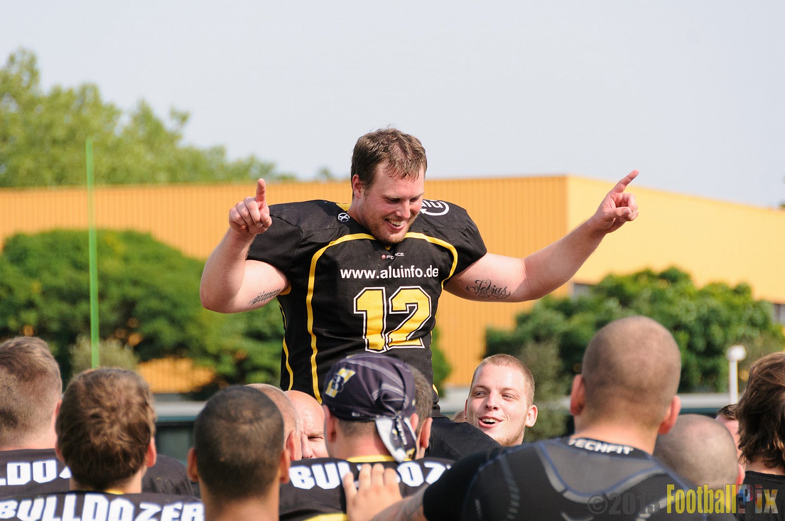 Düsseldorf Bulldozer vs. Mülheim Shamrocks - 14.07.2013 Düsseldorf Bulldozer vs. Mülheim Shamrocks (34:0) 