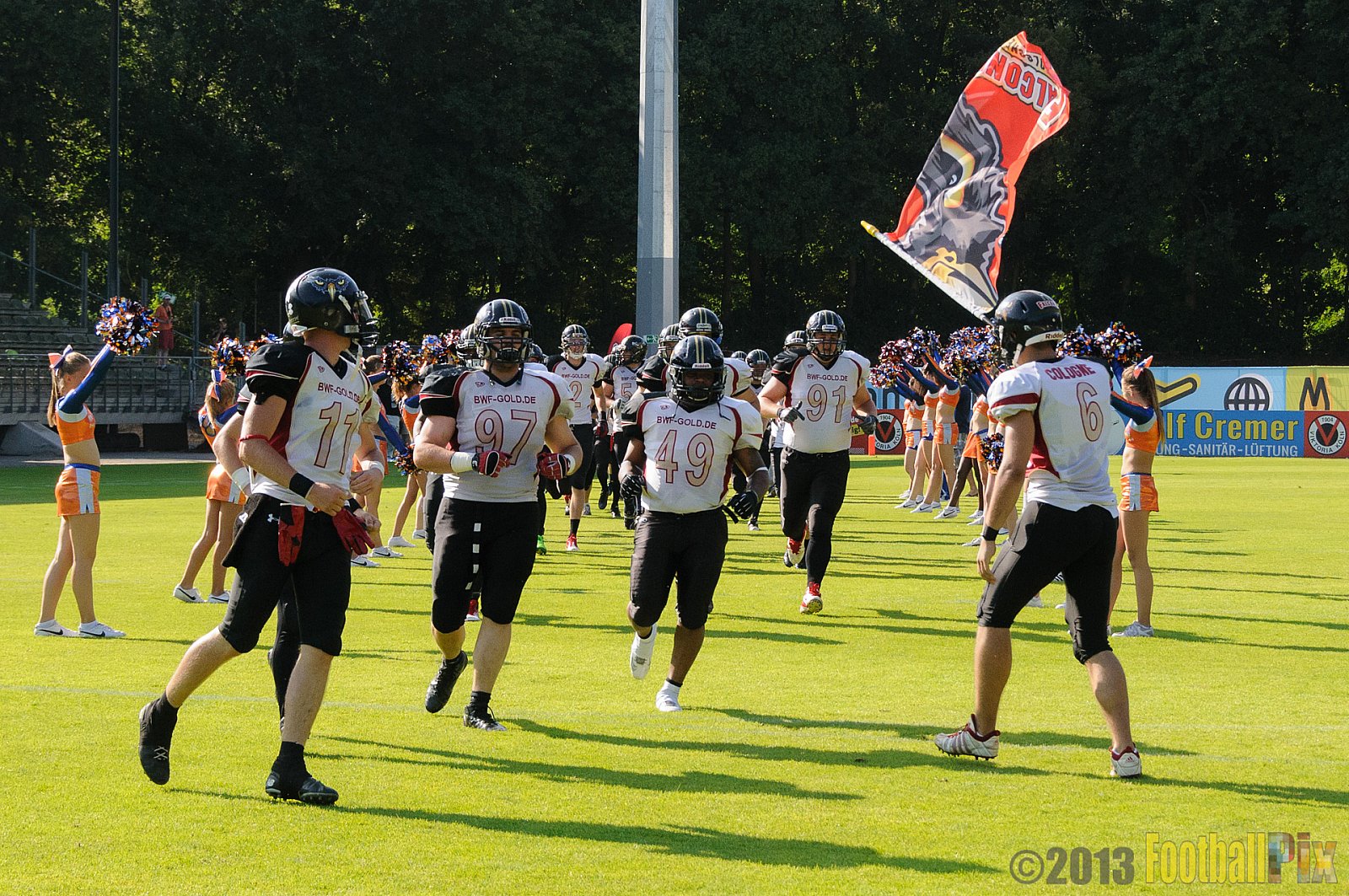 Cologne Falcons vs. Braunschweig FFC (New Yorker Lions) - 20.07.2013 GFL Nord: Cologne Falcons vs. Braunschweig FFC (New Yorker Lions) (13:56) 