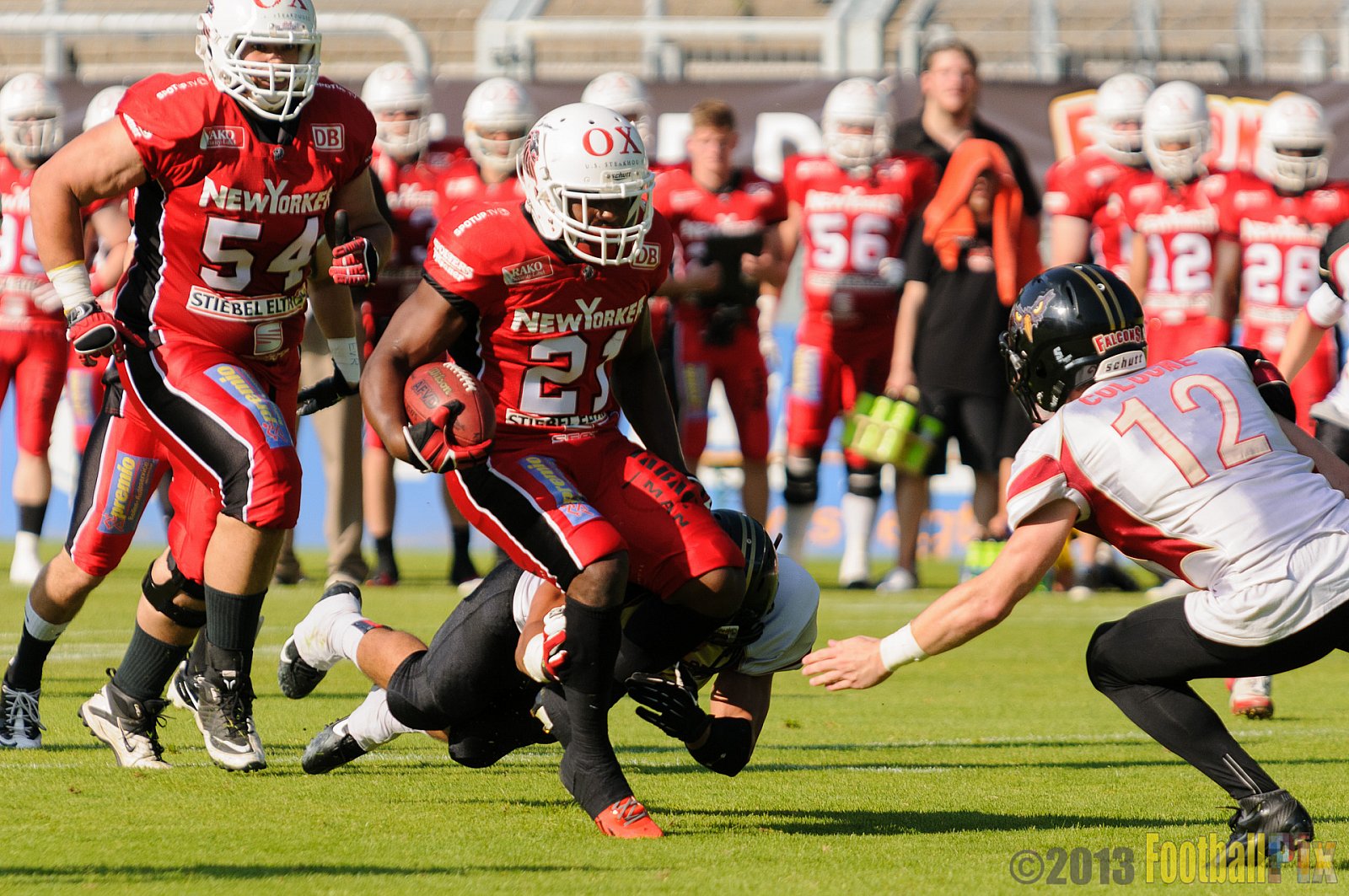Cologne Falcons vs. Braunschweig FFC (New Yorker Lions) - 20.07.2013 GFL Nord: Cologne Falcons vs. Braunschweig FFC (New Yorker Lions) (13:56) 