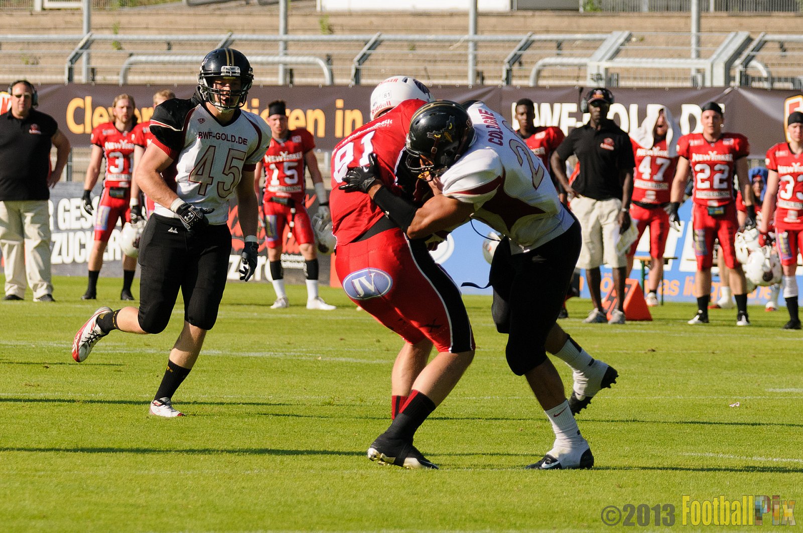 Cologne Falcons vs. Braunschweig FFC (New Yorker Lions) - 20.07.2013 GFL Nord: Cologne Falcons vs. Braunschweig FFC (New Yorker Lions) (13:56) 
