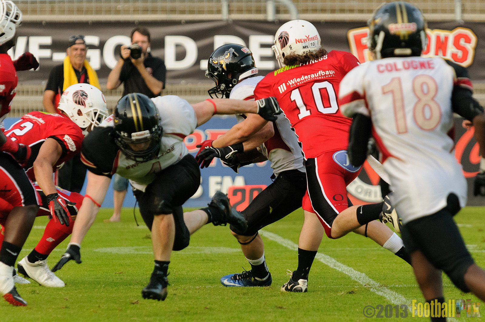 Cologne Falcons vs. Braunschweig FFC (New Yorker Lions) - 20.07.2013 GFL Nord: Cologne Falcons vs. Braunschweig FFC (New Yorker Lions) (13:56) 