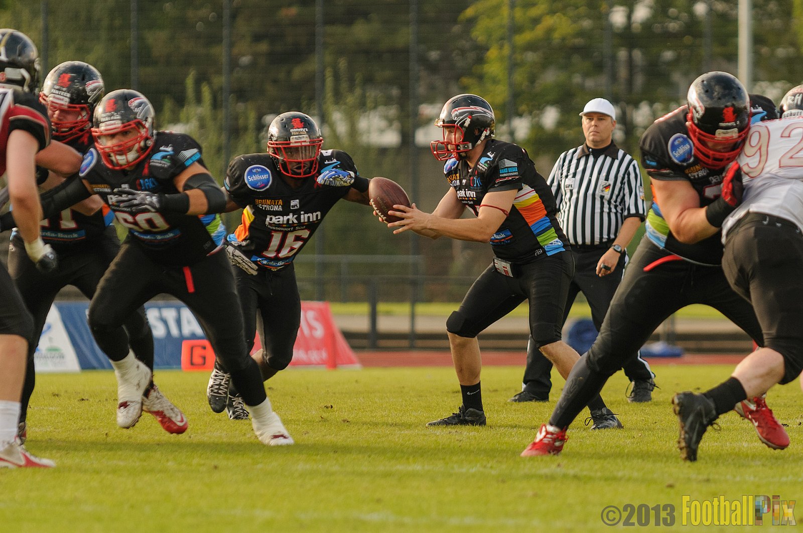 Düsseldorf Panther vs. Cologne Falcons - 31.08.2013 GFL Nord: Düsseldorf Panther vs. Cologne Falcons (28:21) 