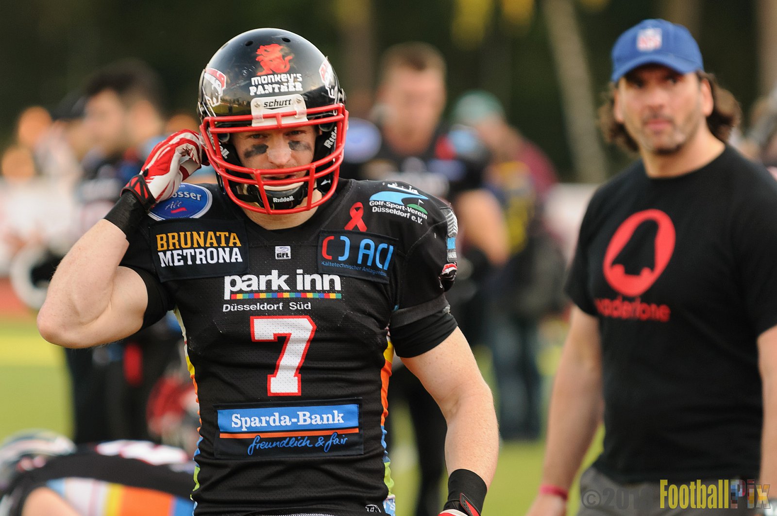 Düsseldorf Panther vs. Cologne Falcons - 31.08.2013 GFL Nord: Düsseldorf Panther vs. Cologne Falcons (28:21) 