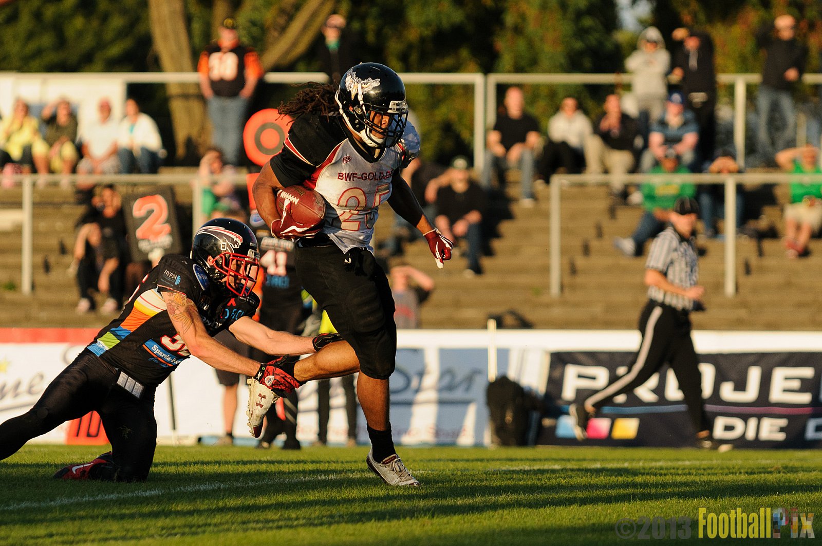 Düsseldorf Panther vs. Cologne Falcons - 31.08.2013 GFL Nord: Düsseldorf Panther vs. Cologne Falcons (28:21) 