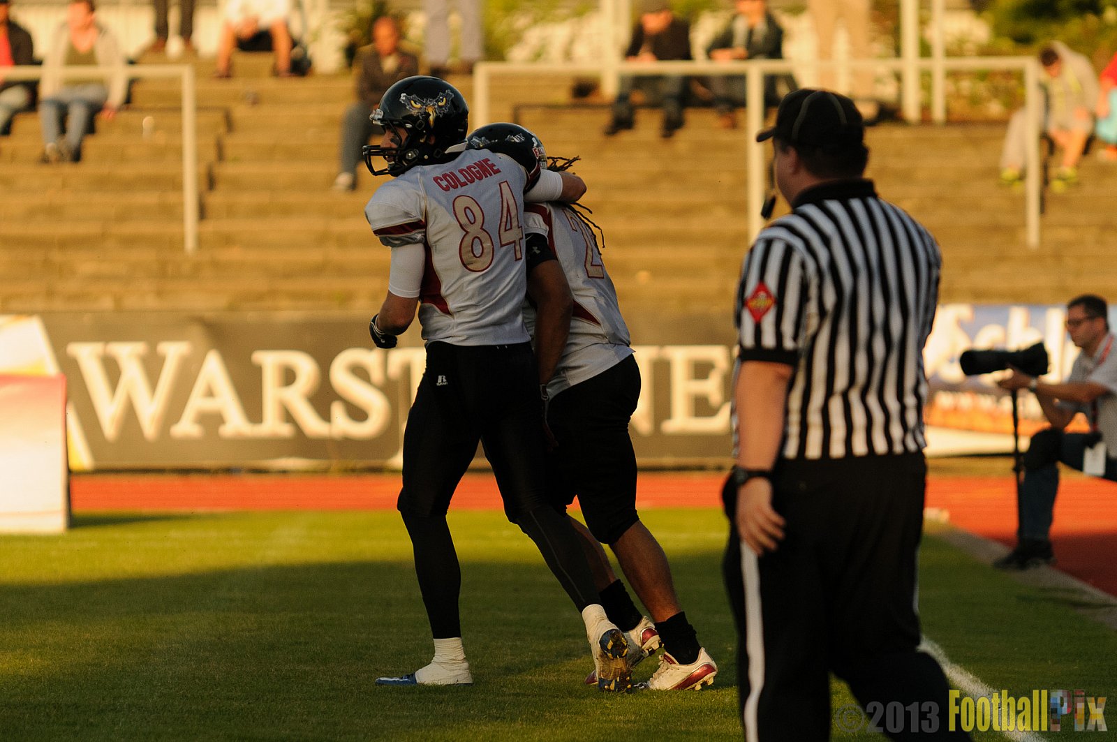 Düsseldorf Panther vs. Cologne Falcons - 31.08.2013 GFL Nord: Düsseldorf Panther vs. Cologne Falcons (28:21) 