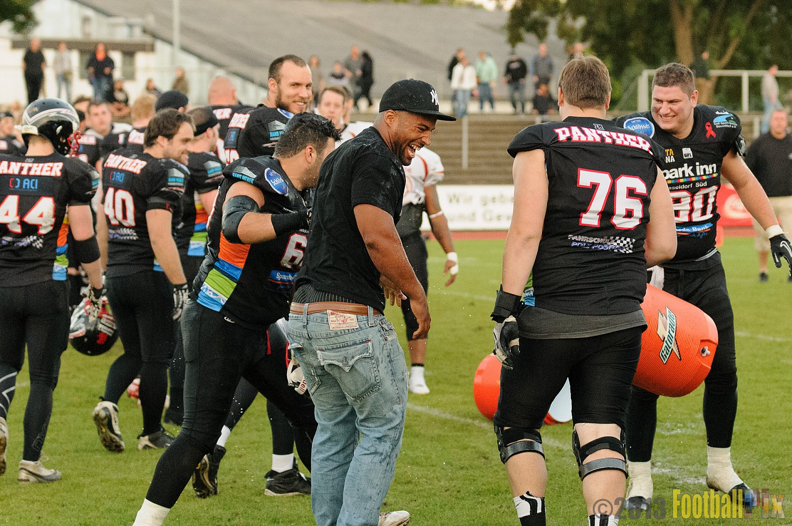 Düsseldorf Panther vs. Cologne Falcons - 31.08.2013 GFL Nord: Düsseldorf Panther vs. Cologne Falcons (28:21) 