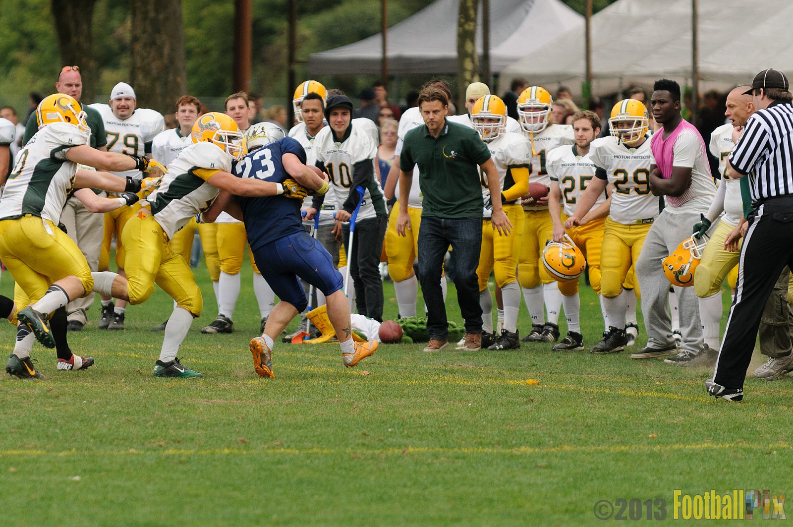 Cologne Crocodiles vs. Bochum Cadets - 01.09.2013 Cologne Crocodiles vs. Bochum Cadets (51:3) 