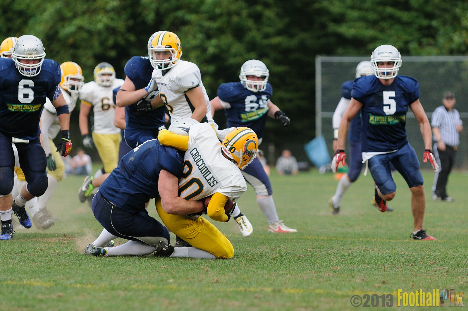 Cologne Crocodiles vs. Bochum Cadets - 01.09.2013 Cologne Crocodiles vs. Bochum Cadets (51:3) 