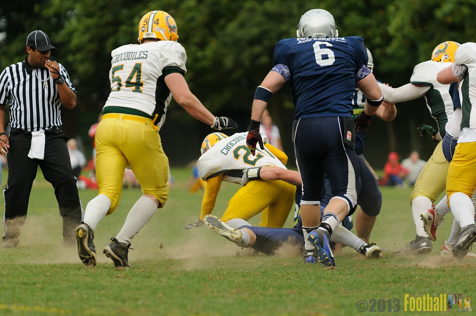 Cologne Crocodiles vs. Bochum Cadets - 01.09.2013 Cologne Crocodiles vs. Bochum Cadets (51:3) 