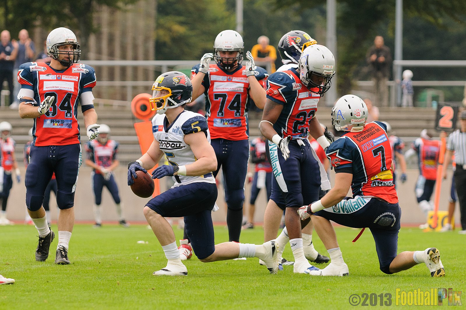 Essen Assindia Cardinals vs. Remscheid Amboss  - 07.09.2013 Essen Assindia Cardinals vs. Remscheid Amboss (13:14) 
