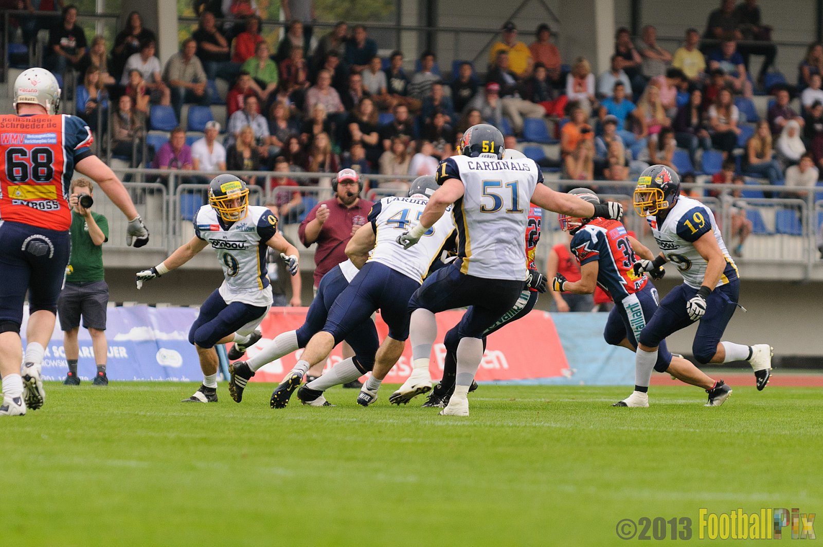 Essen Assindia Cardinals vs. Remscheid Amboss  - 07.09.2013 Essen Assindia Cardinals vs. Remscheid Amboss (13:14) 