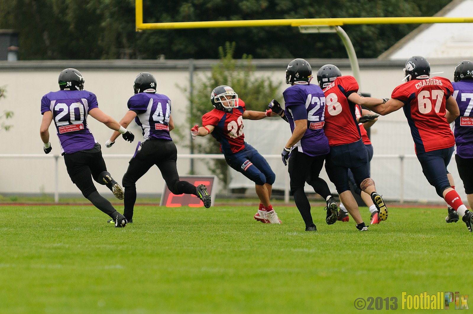 Langenfeld Longhorns vs. Recklinghausen Chargers - 08.09.2013 Langenfeld Longhorns vs. Recklinghausen Chargers (26:0) 