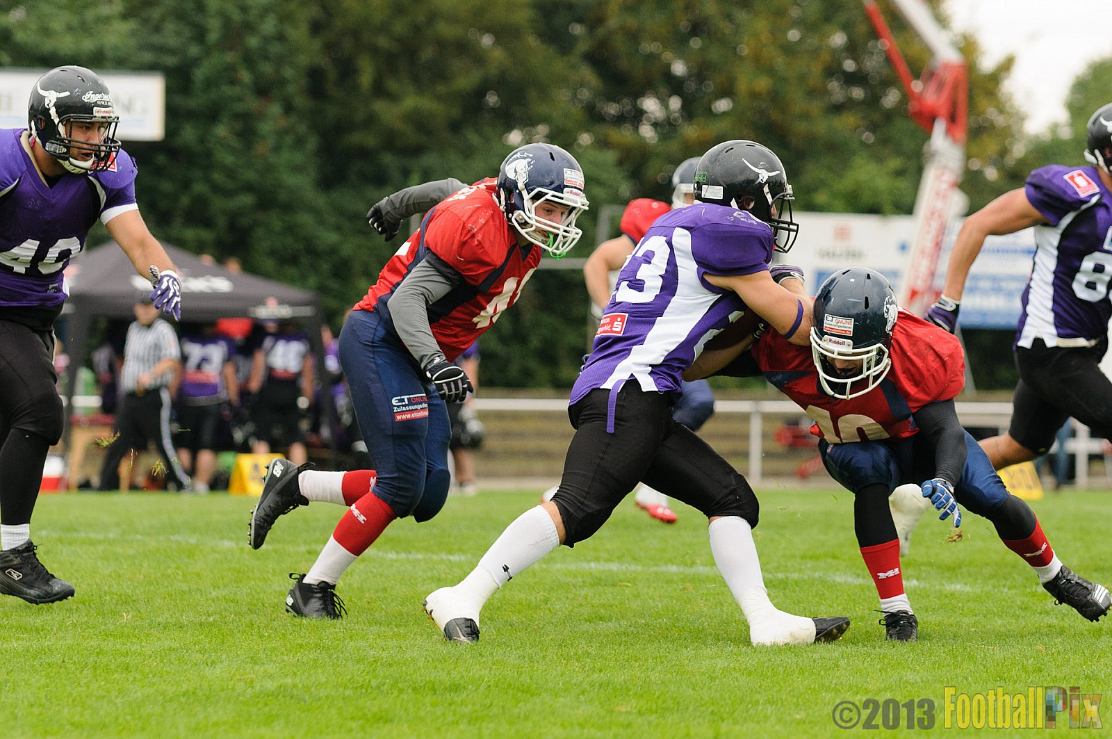 Langenfeld Longhorns vs. Recklinghausen Chargers - 08.09.2013 Langenfeld Longhorns vs. Recklinghausen Chargers (26:0) 