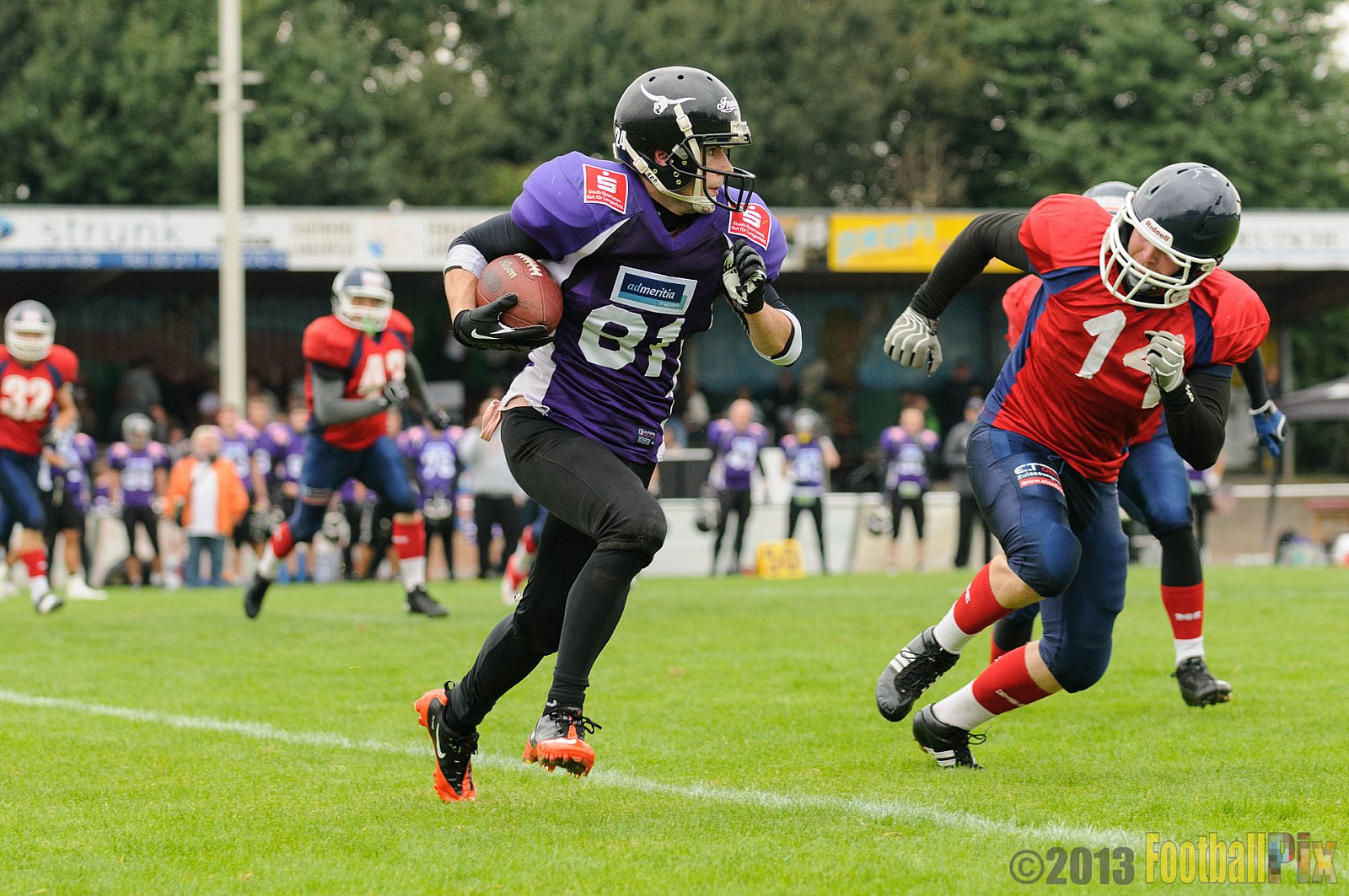 Langenfeld Longhorns vs. Recklinghausen Chargers - 08.09.2013 Langenfeld Longhorns vs. Recklinghausen Chargers (26:0) 