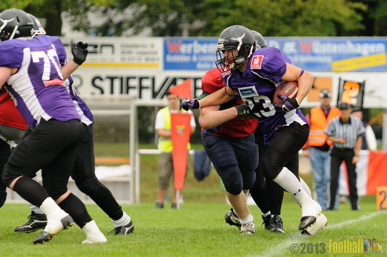 Langenfeld Longhorns vs. Recklinghausen Chargers - 08.09.2013 Langenfeld Longhorns vs. Recklinghausen Chargers (26:0) 