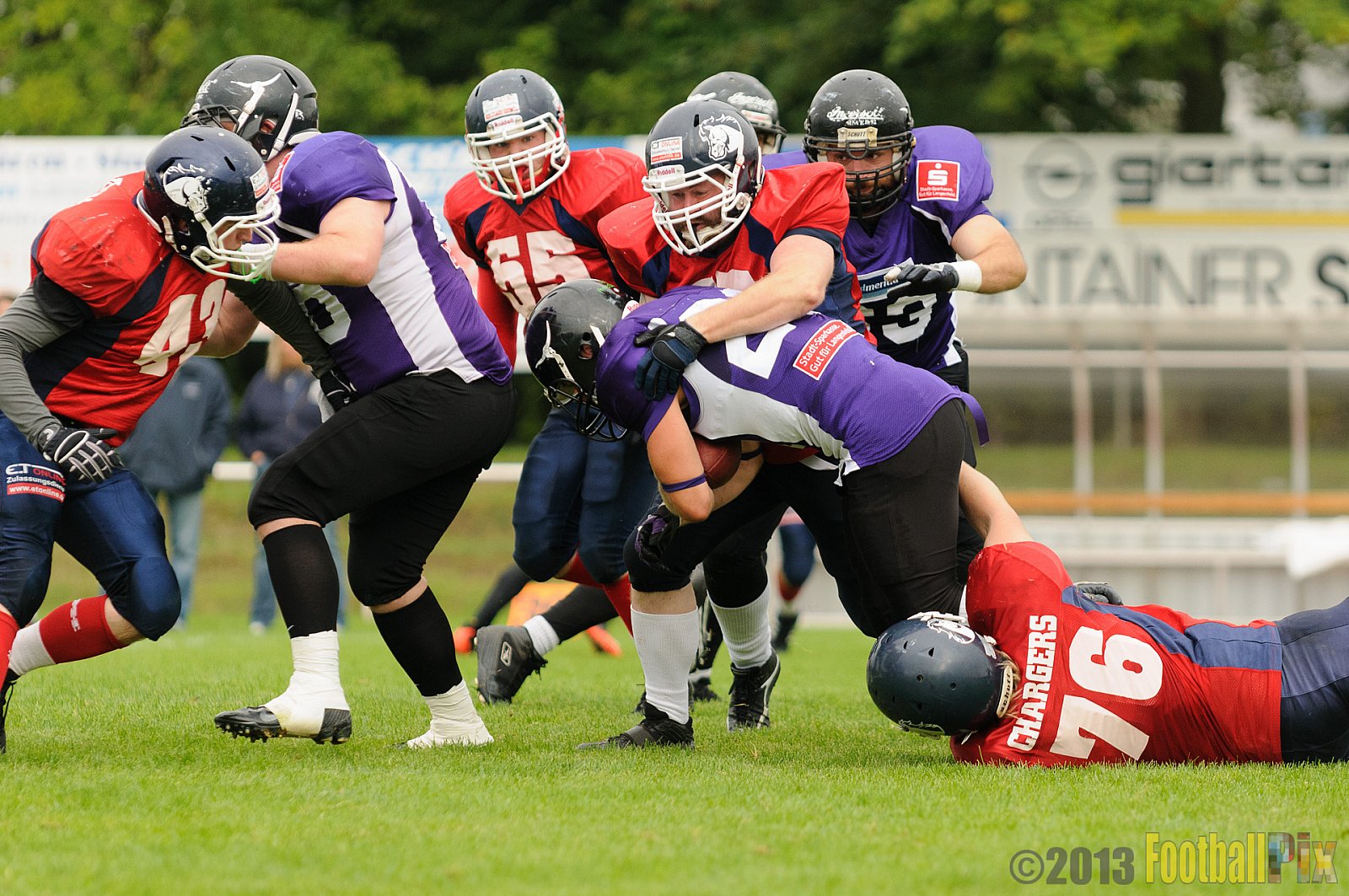 Langenfeld Longhorns vs. Recklinghausen Chargers - 08.09.2013 Langenfeld Longhorns vs. Recklinghausen Chargers (26:0) 