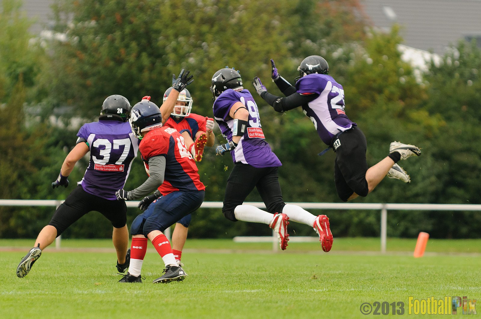 Langenfeld Longhorns vs. Recklinghausen Chargers - 08.09.2013 Langenfeld Longhorns vs. Recklinghausen Chargers (26:0) 