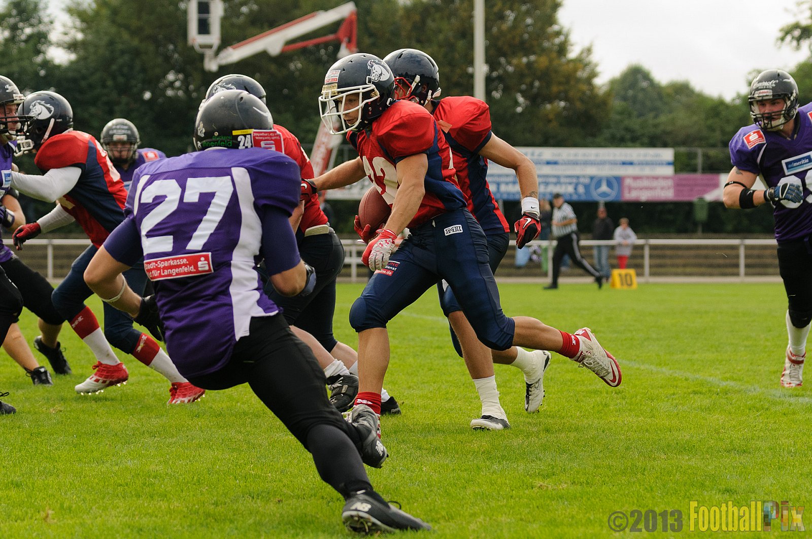 Langenfeld Longhorns vs. Recklinghausen Chargers - 08.09.2013 Langenfeld Longhorns vs. Recklinghausen Chargers (26:0) 