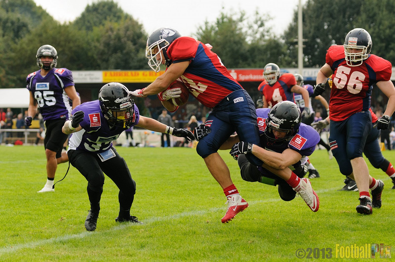 Langenfeld Longhorns vs. Recklinghausen Chargers - 08.09.2013 Langenfeld Longhorns vs. Recklinghausen Chargers (26:0) 