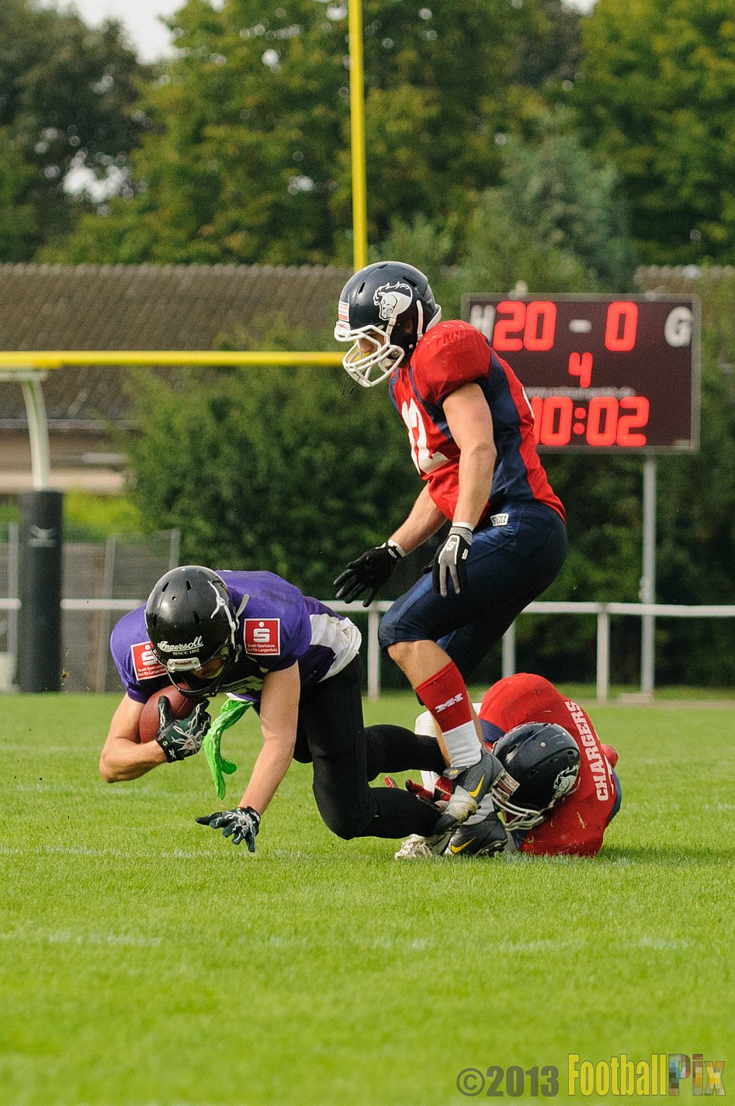 Langenfeld Longhorns vs. Recklinghausen Chargers - 08.09.2013 Langenfeld Longhorns vs. Recklinghausen Chargers (26:0) 