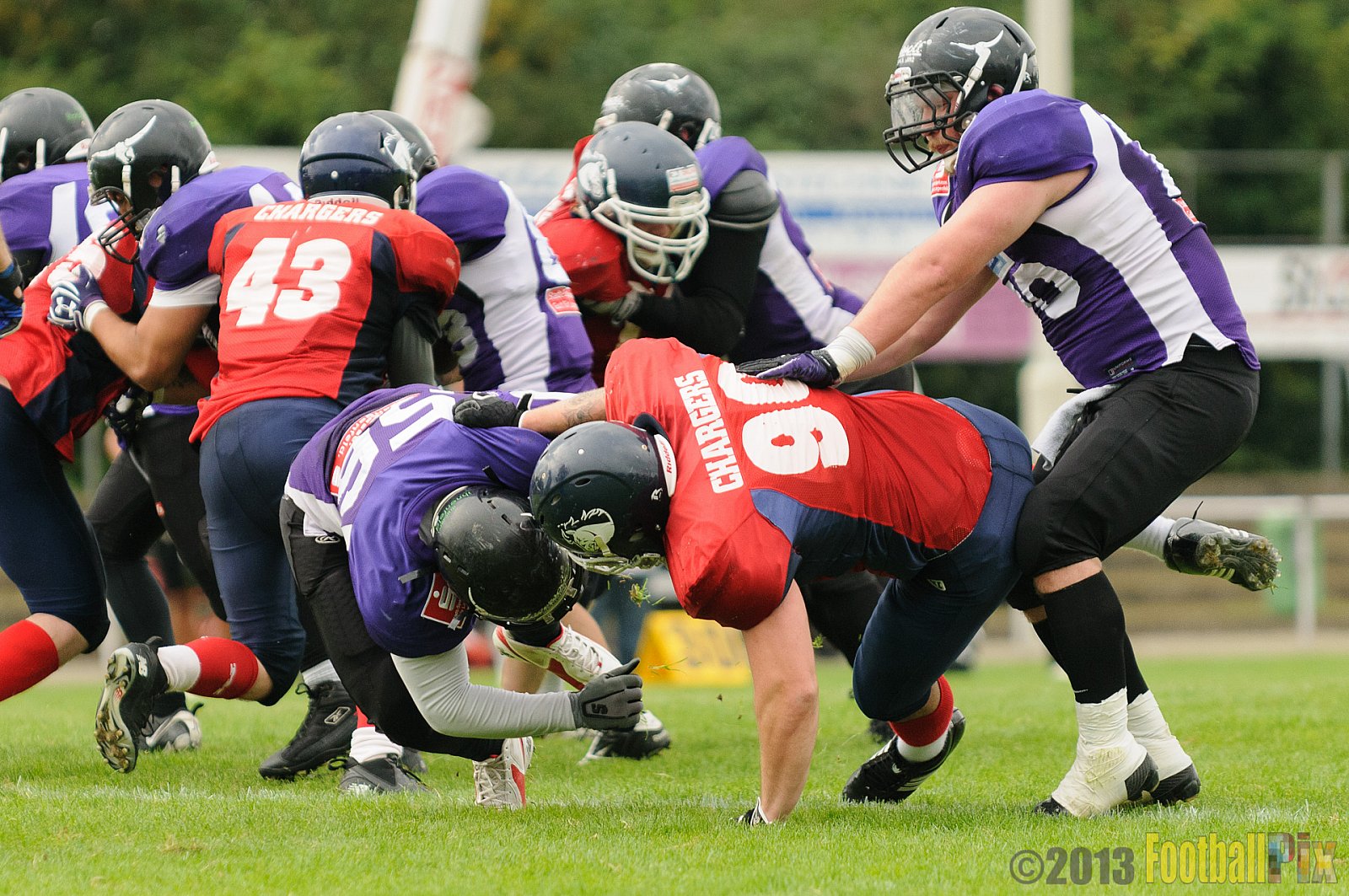 Langenfeld Longhorns vs. Recklinghausen Chargers - 08.09.2013 Langenfeld Longhorns vs. Recklinghausen Chargers (26:0) 