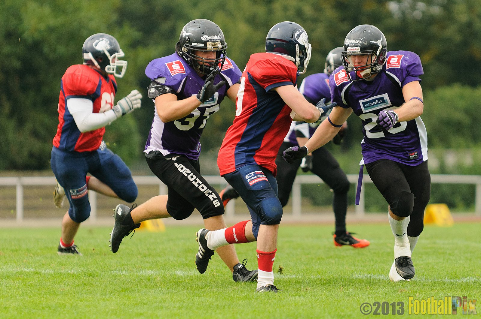Langenfeld Longhorns vs. Recklinghausen Chargers - 08.09.2013 Langenfeld Longhorns vs. Recklinghausen Chargers (26:0) 