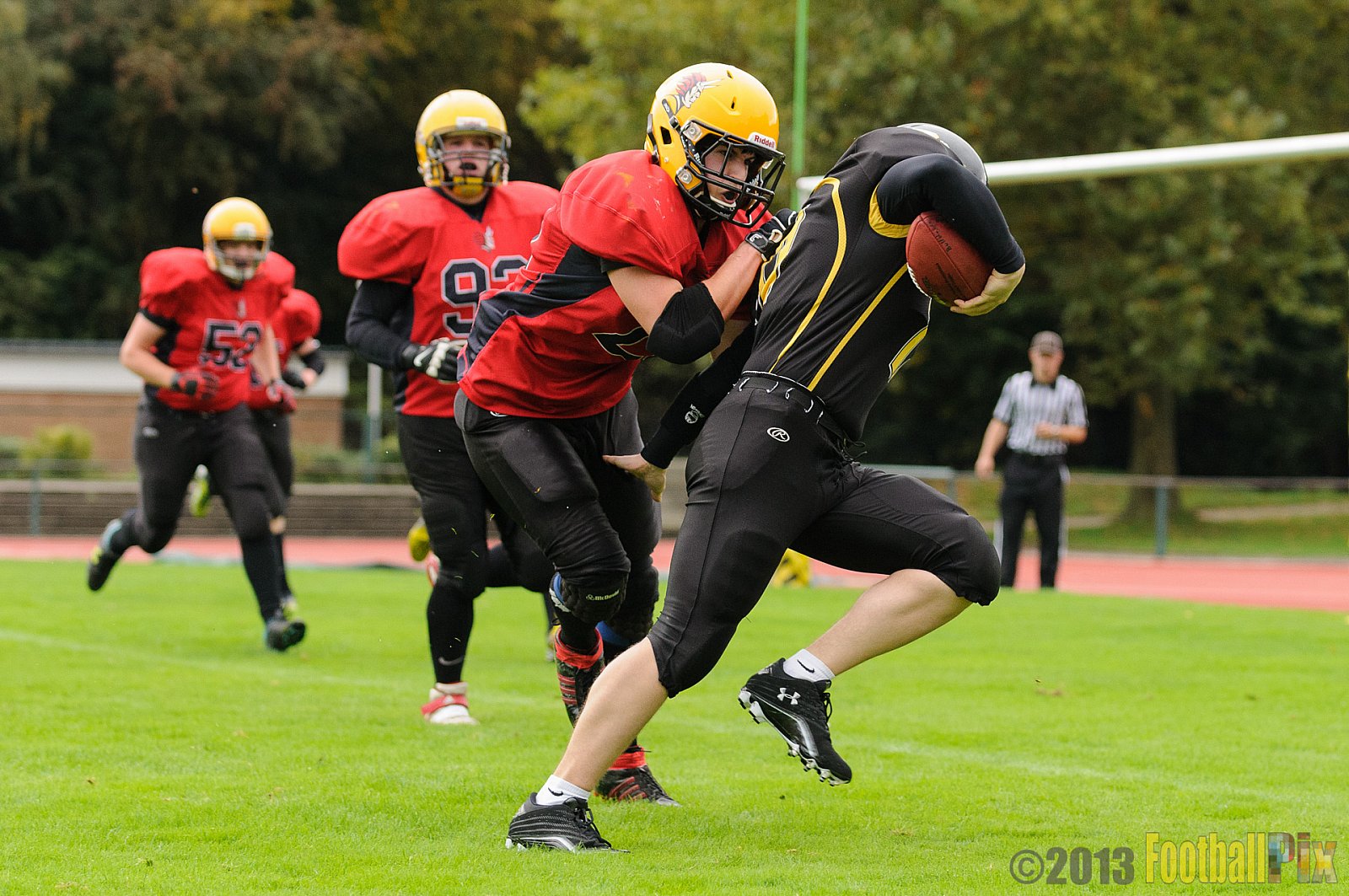 Düsseldorf Bulldozer vs. Aachen Düren Demons - 14.09.2013 Düsseldorf Bulldozer vs. Aachen/Düren Demons (62:0) 