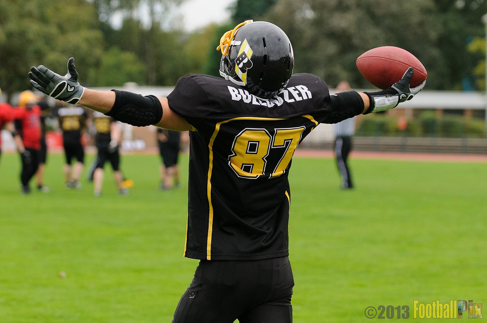 Düsseldorf Bulldozer vs. Aachen Düren Demons - 14.09.2013 Düsseldorf Bulldozer vs. Aachen/Düren Demons (62:0) 