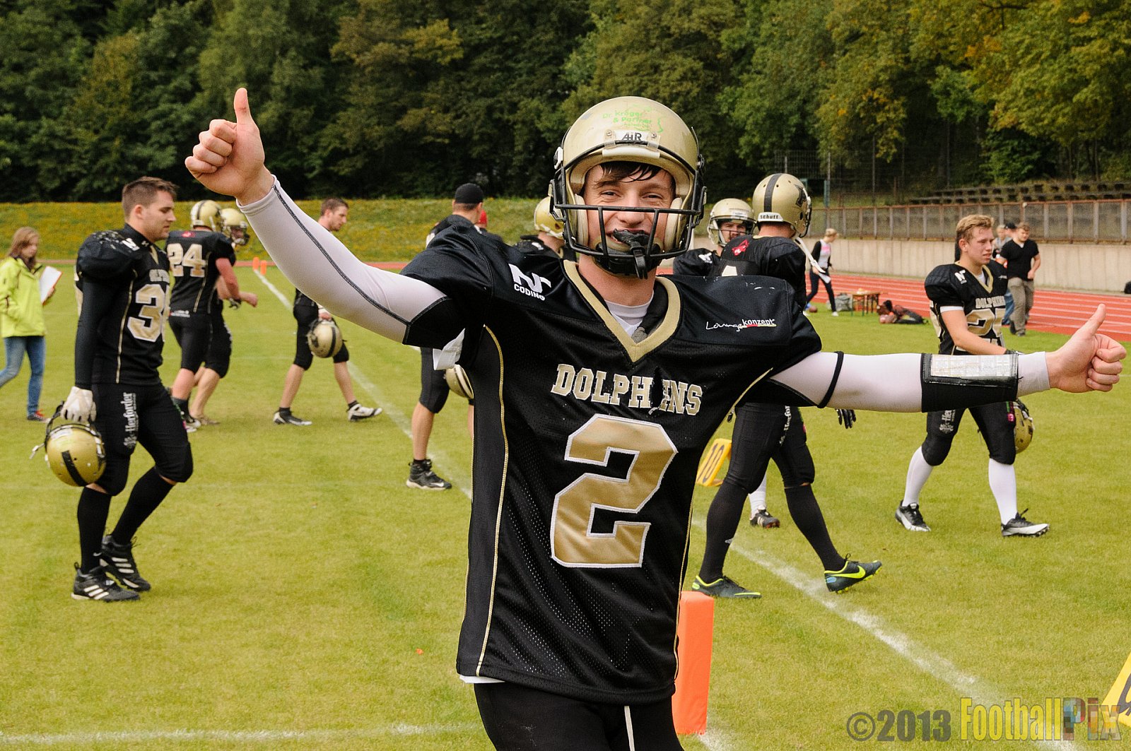  Remscheid Amboss vs. Paderborn Dolphins  - 15.09.2013 Remscheid Amboss vs. Paderborn Dolphins (22:7) 