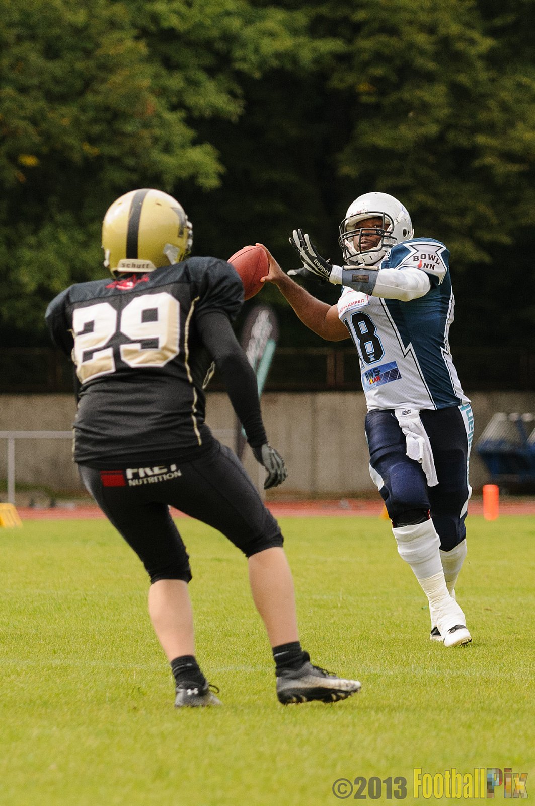  Remscheid Amboss vs. Paderborn Dolphins  - 15.09.2013 Remscheid Amboss vs. Paderborn Dolphins (22:7) 