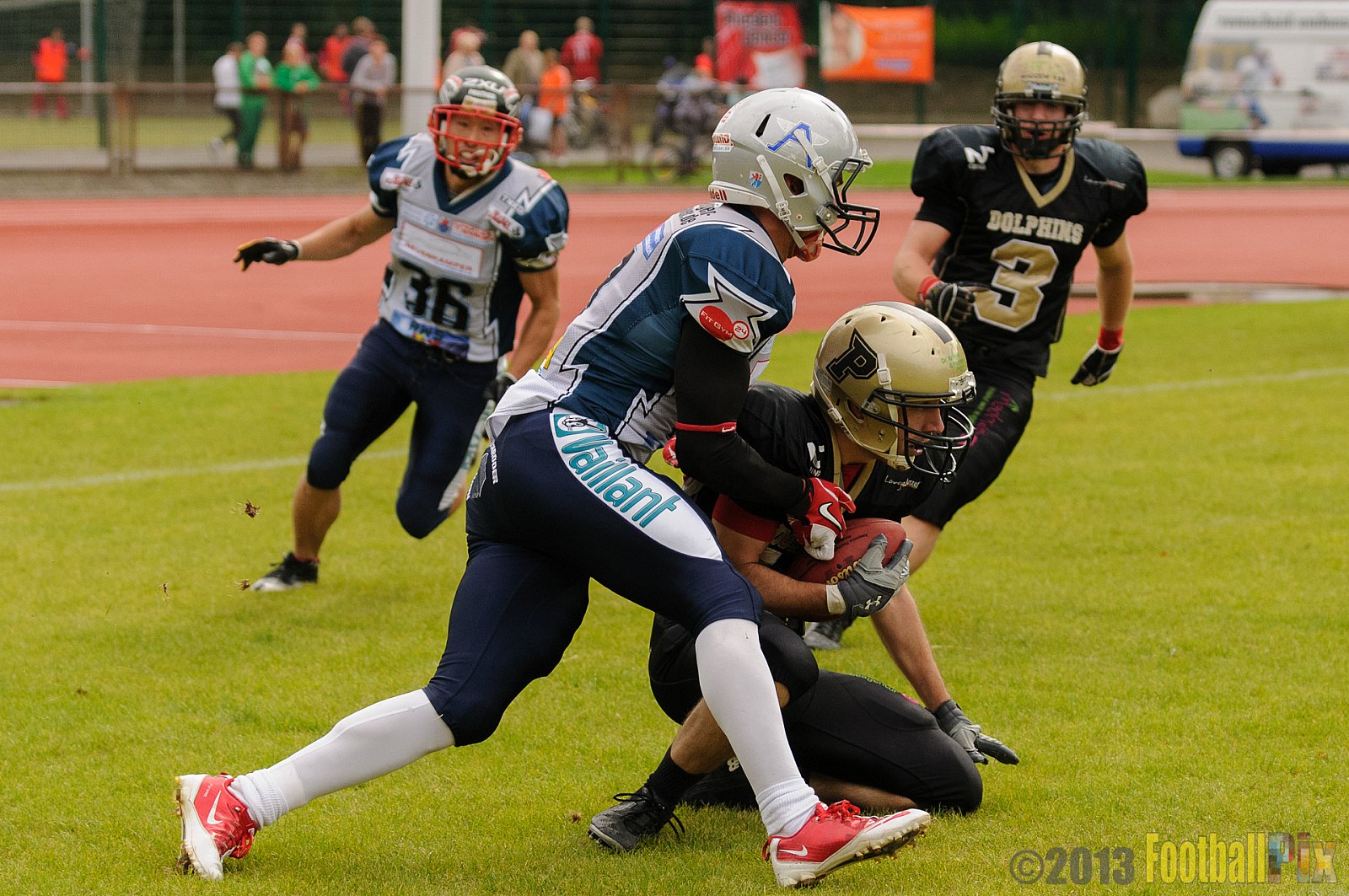  Remscheid Amboss vs. Paderborn Dolphins  - 15.09.2013 Remscheid Amboss vs. Paderborn Dolphins (22:7) 