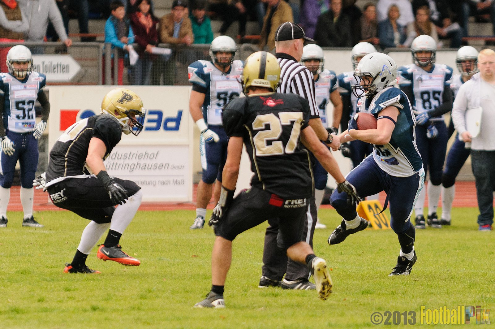  Remscheid Amboss vs. Paderborn Dolphins  - 15.09.2013 Remscheid Amboss vs. Paderborn Dolphins (22:7) 