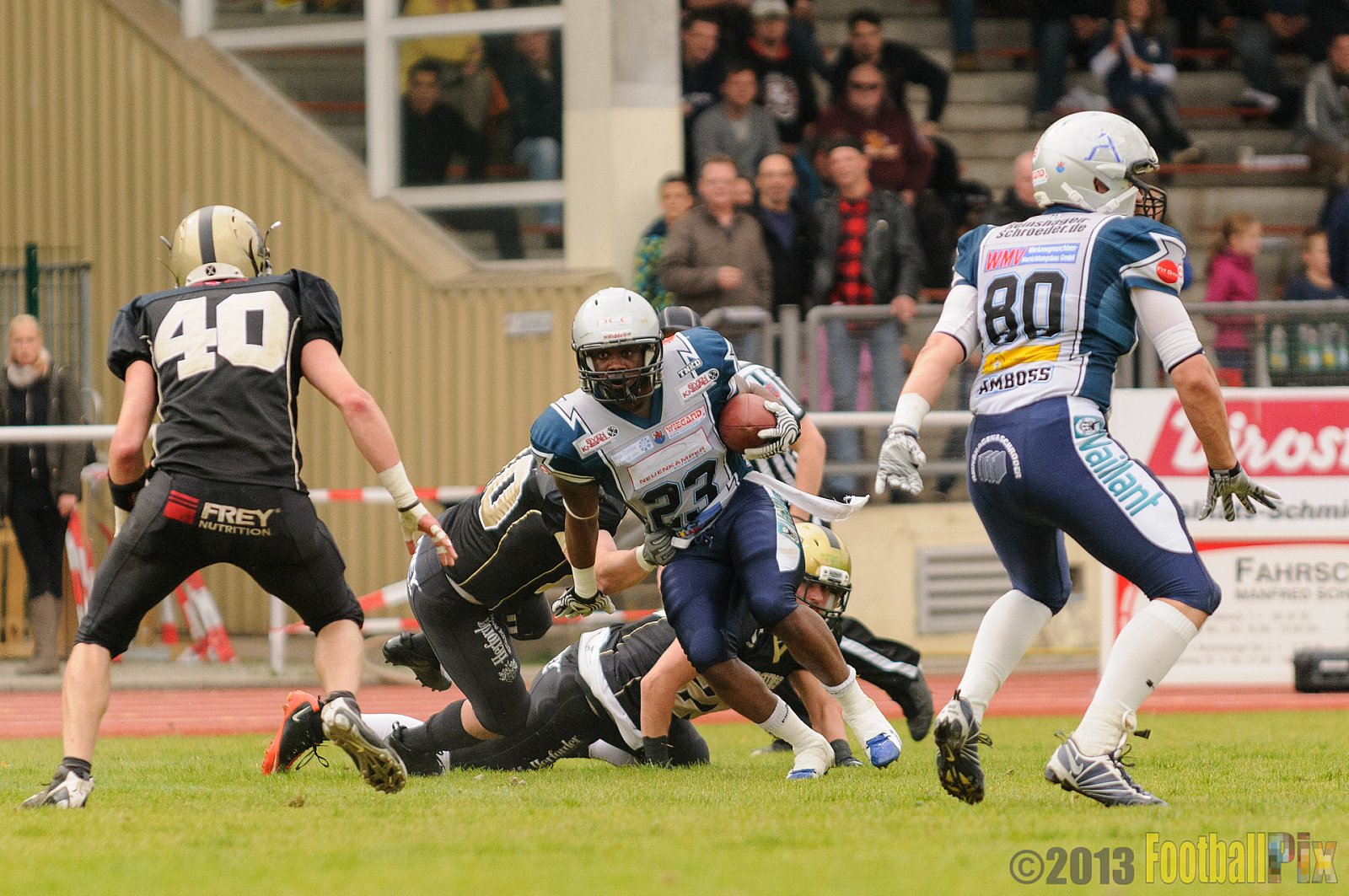  Remscheid Amboss vs. Paderborn Dolphins  - 15.09.2013 Remscheid Amboss vs. Paderborn Dolphins (22:7) 