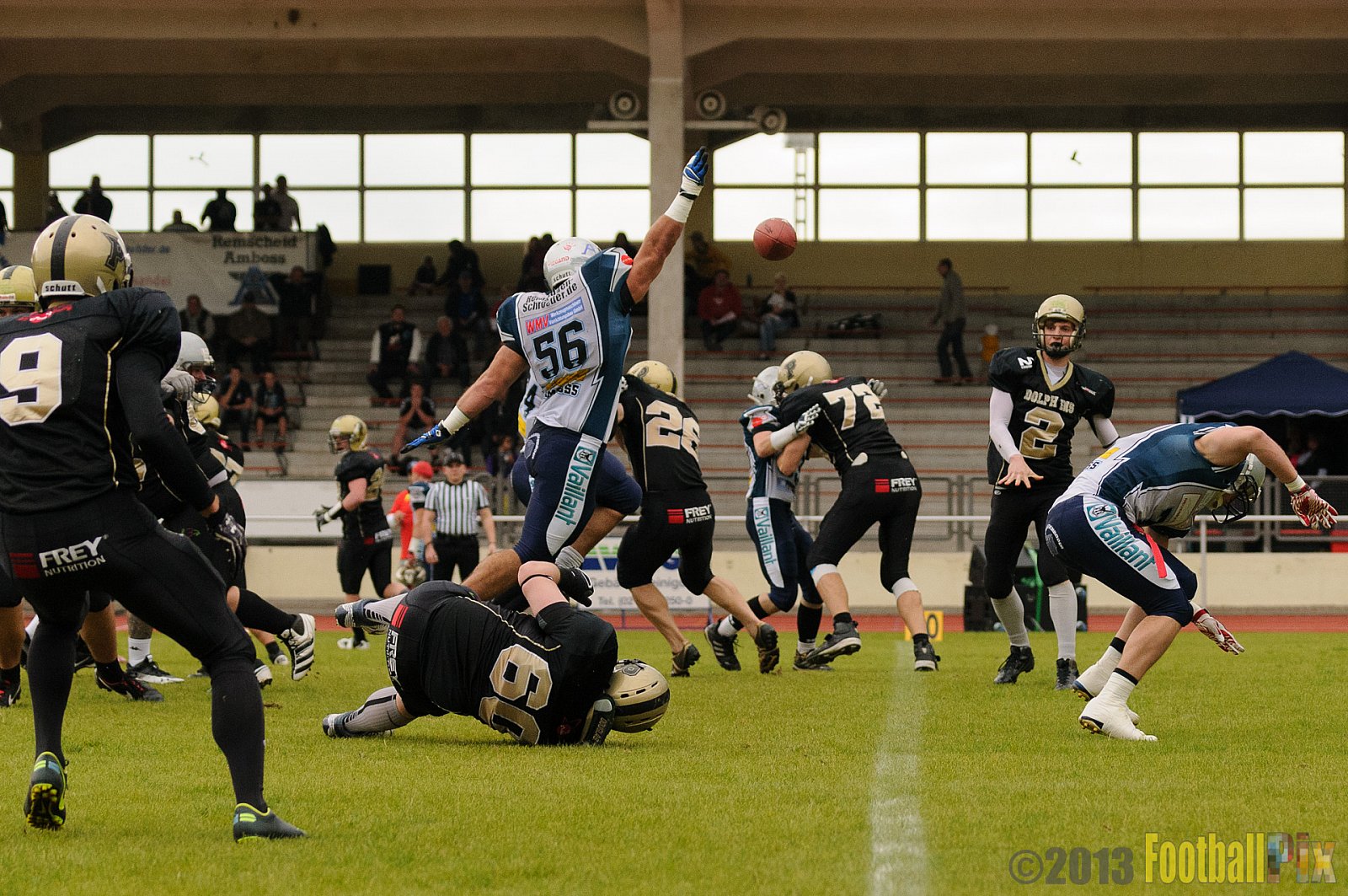  Remscheid Amboss vs. Paderborn Dolphins  - 15.09.2013 Remscheid Amboss vs. Paderborn Dolphins (22:7) 