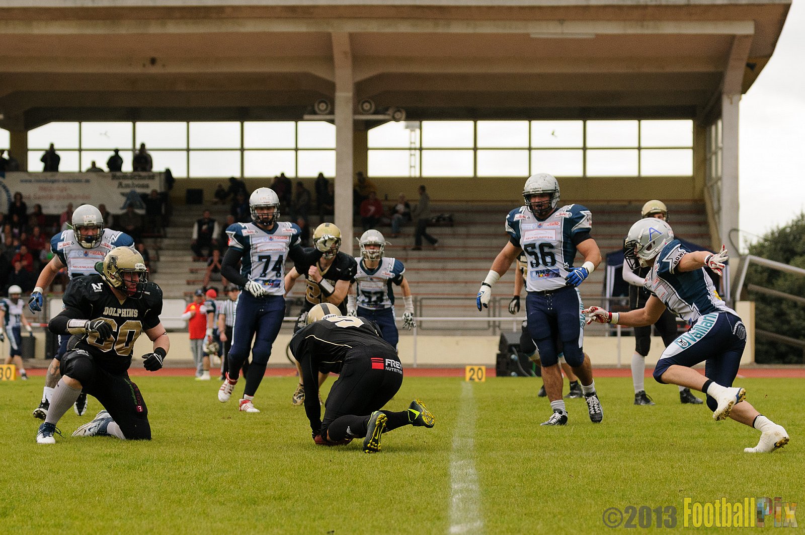  Remscheid Amboss vs. Paderborn Dolphins  - 15.09.2013 Remscheid Amboss vs. Paderborn Dolphins (22:7) 