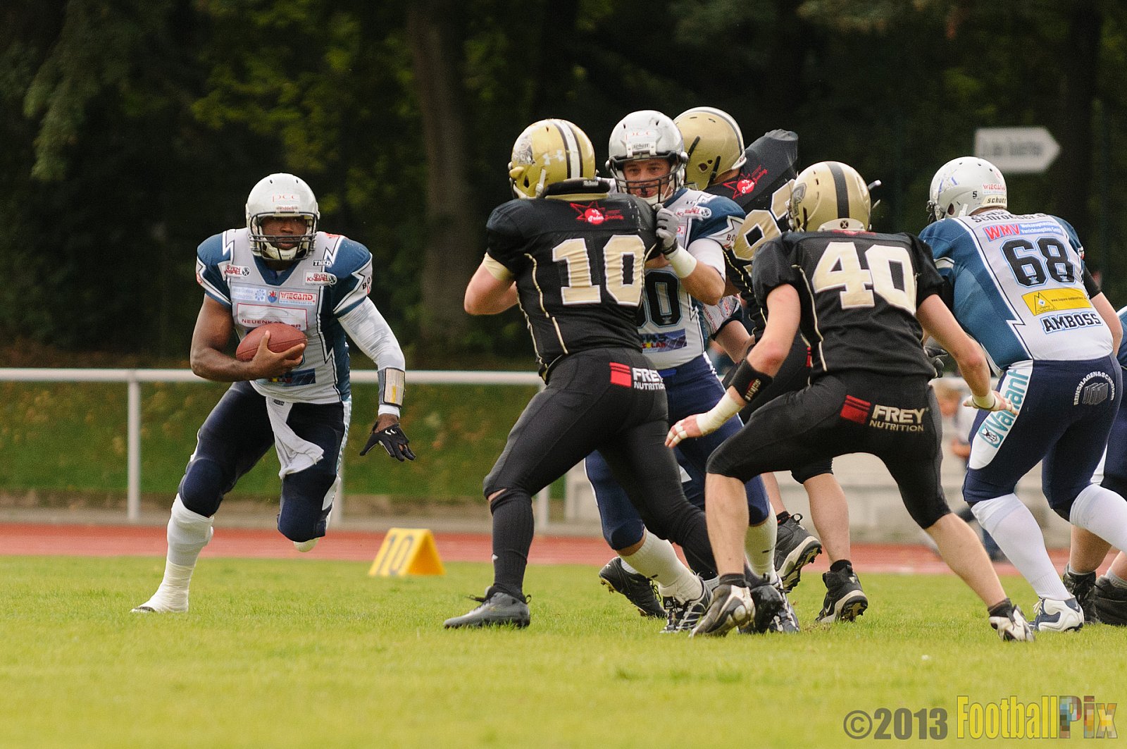  Remscheid Amboss vs. Paderborn Dolphins  - 15.09.2013 Remscheid Amboss vs. Paderborn Dolphins (22:7) 