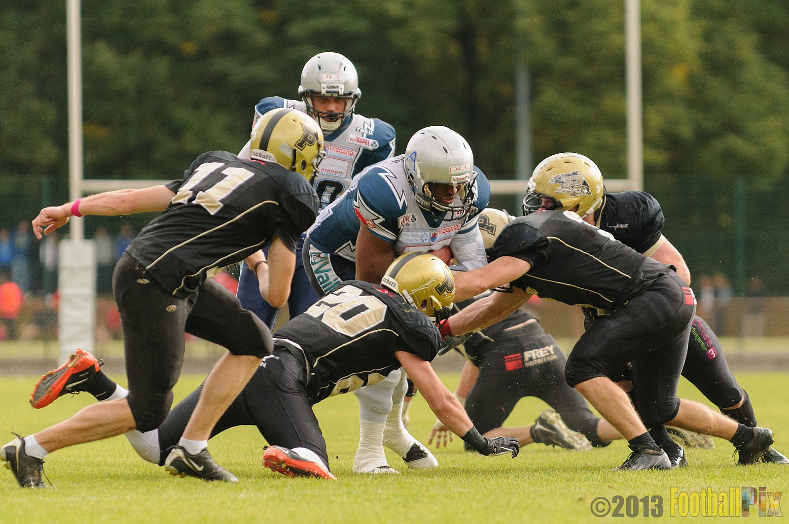  Remscheid Amboss vs. Paderborn Dolphins  - 15.09.2013 Remscheid Amboss vs. Paderborn Dolphins (22:7) 