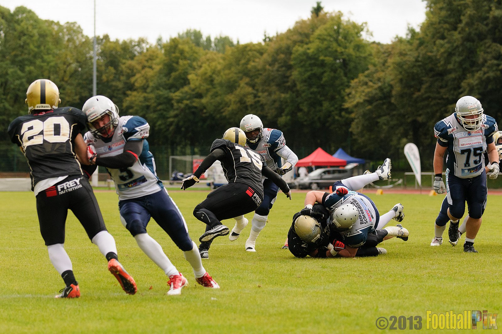  Remscheid Amboss vs. Paderborn Dolphins  - 15.09.2013 Remscheid Amboss vs. Paderborn Dolphins (22:7) 