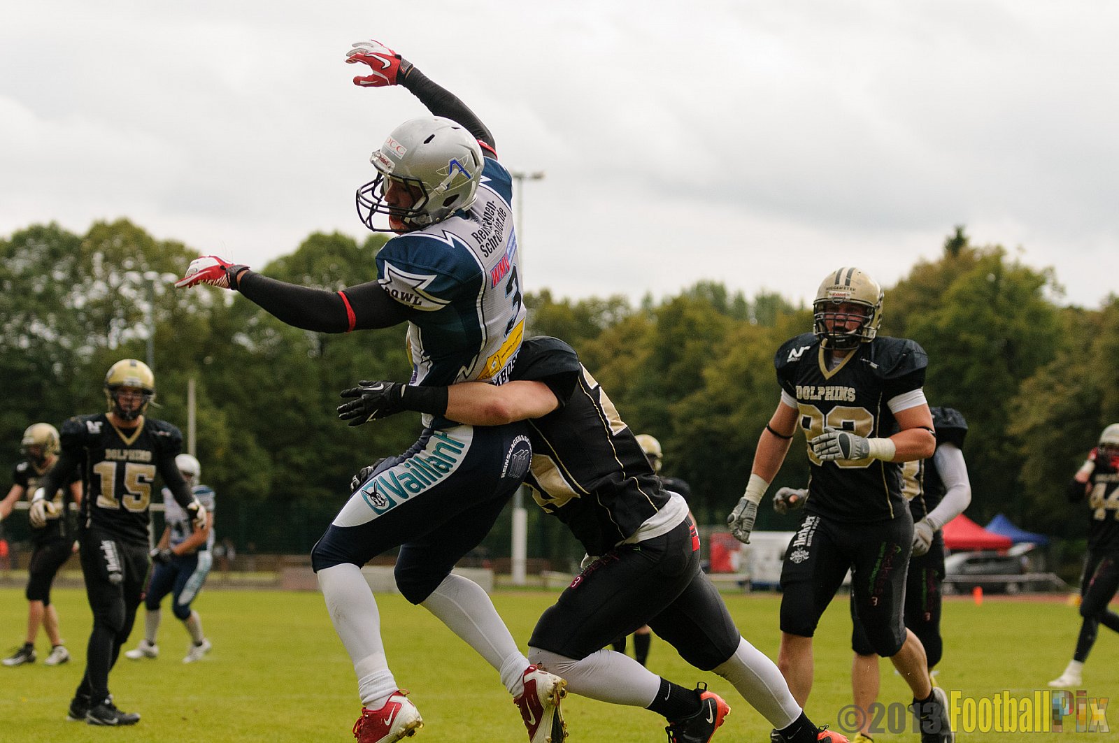  Remscheid Amboss vs. Paderborn Dolphins  - 15.09.2013 Remscheid Amboss vs. Paderborn Dolphins (22:7) 