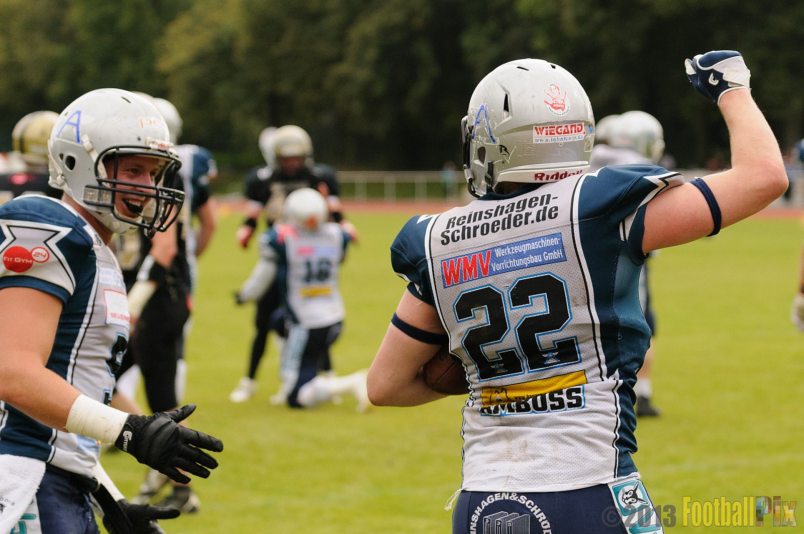  Remscheid Amboss vs. Paderborn Dolphins  - 15.09.2013 Remscheid Amboss vs. Paderborn Dolphins (22:7) 