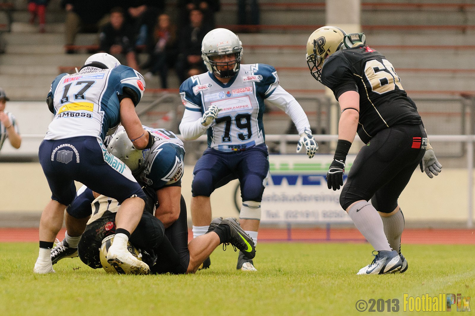  Remscheid Amboss vs. Paderborn Dolphins  - 15.09.2013 Remscheid Amboss vs. Paderborn Dolphins (22:7) 