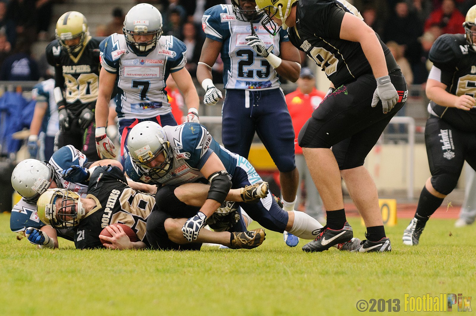  Remscheid Amboss vs. Paderborn Dolphins  - 15.09.2013 Remscheid Amboss vs. Paderborn Dolphins (22:7) 