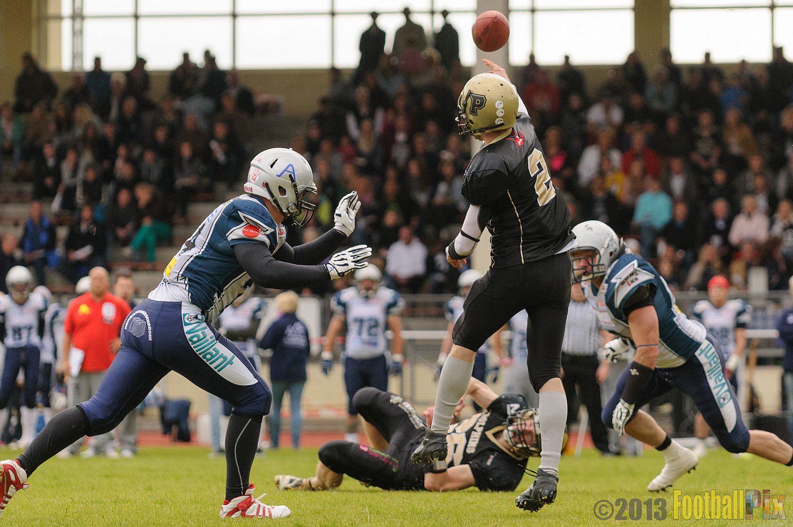  Remscheid Amboss vs. Paderborn Dolphins  - 15.09.2013 Remscheid Amboss vs. Paderborn Dolphins (22:7) 