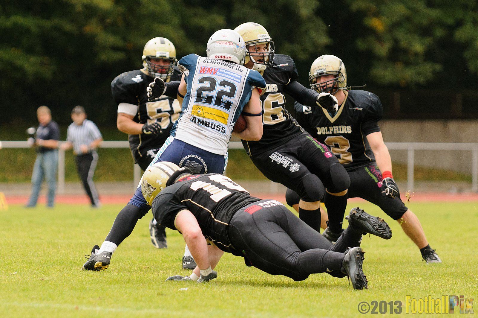  Remscheid Amboss vs. Paderborn Dolphins  - 15.09.2013 Remscheid Amboss vs. Paderborn Dolphins (22:7) 