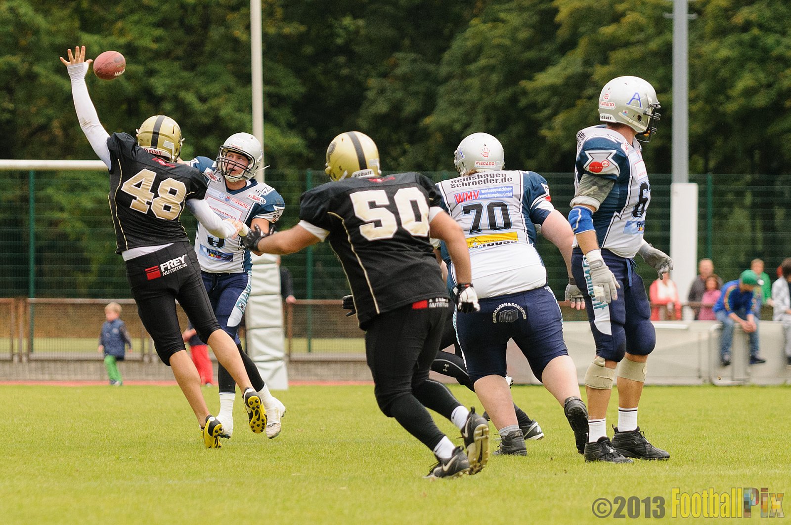  Remscheid Amboss vs. Paderborn Dolphins  - 15.09.2013 Remscheid Amboss vs. Paderborn Dolphins (22:7) 