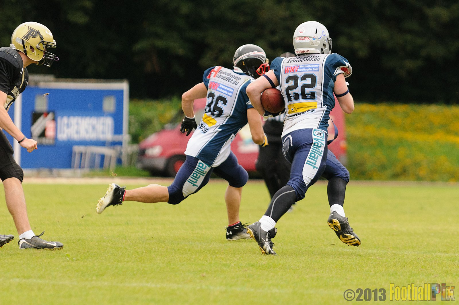  Remscheid Amboss vs. Paderborn Dolphins  - 15.09.2013 Remscheid Amboss vs. Paderborn Dolphins (22:7) 